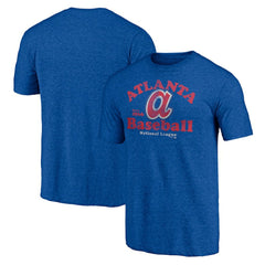 Atlanta Braves Cooperstown Collection Our Game Tri-Blend T-Shirt - Heather Royal - MLB Online