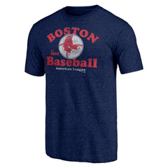 Boston Red Sox Cooperstown Collection Our Game Tri-Blend T-Shirt - Heather Navy - MLB on Sale