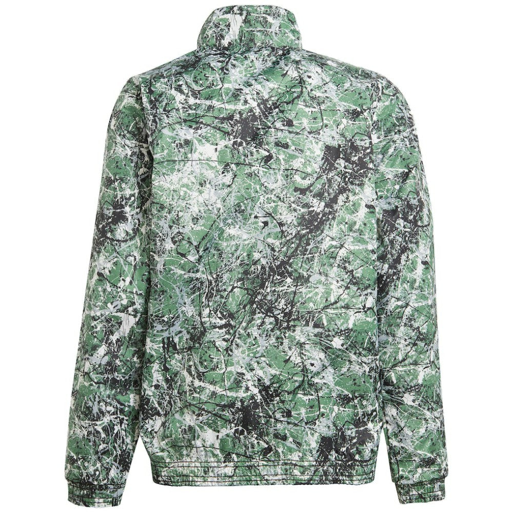Manchester United x Stone Roses Originals Youth 2023/24 Reversible Anthem Full-Zip Jacket Black - Adidas
