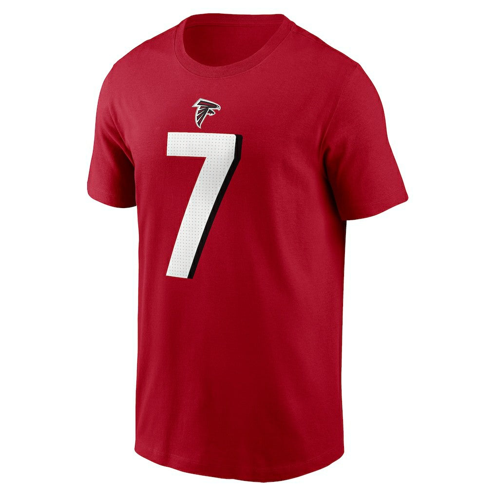Nike Bijan Robinson Atlanta Falcons Player Name & Number T-Shirt Red