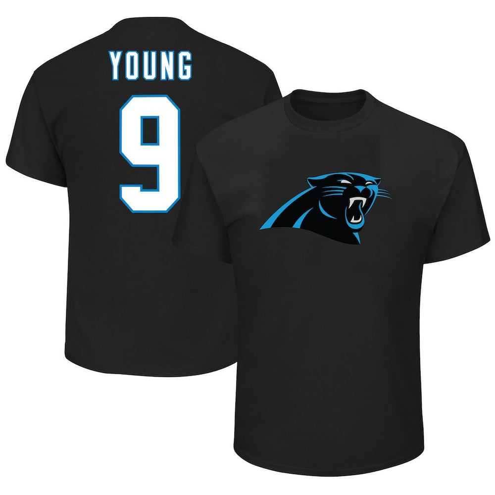 Fanatics Bryce Young Carolina Panthers Big & Tall Player Name & Number T-Shirt Black