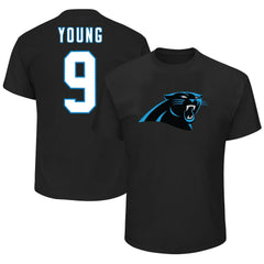 Fanatics Bryce Young Carolina Panthers Big & Tall Player Name & Number T-Shirt Black