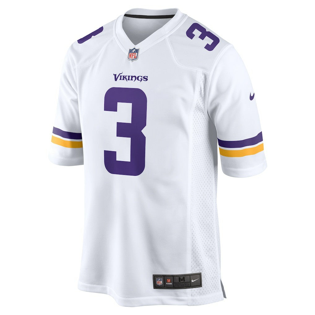 Nike Jordan Addison Minnesota Vikings Away Game Jersey White