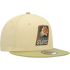 Phoenix Suns Green Collection Repreve 9FIFTY Snapback Hat Khaki/Tan | New Era
