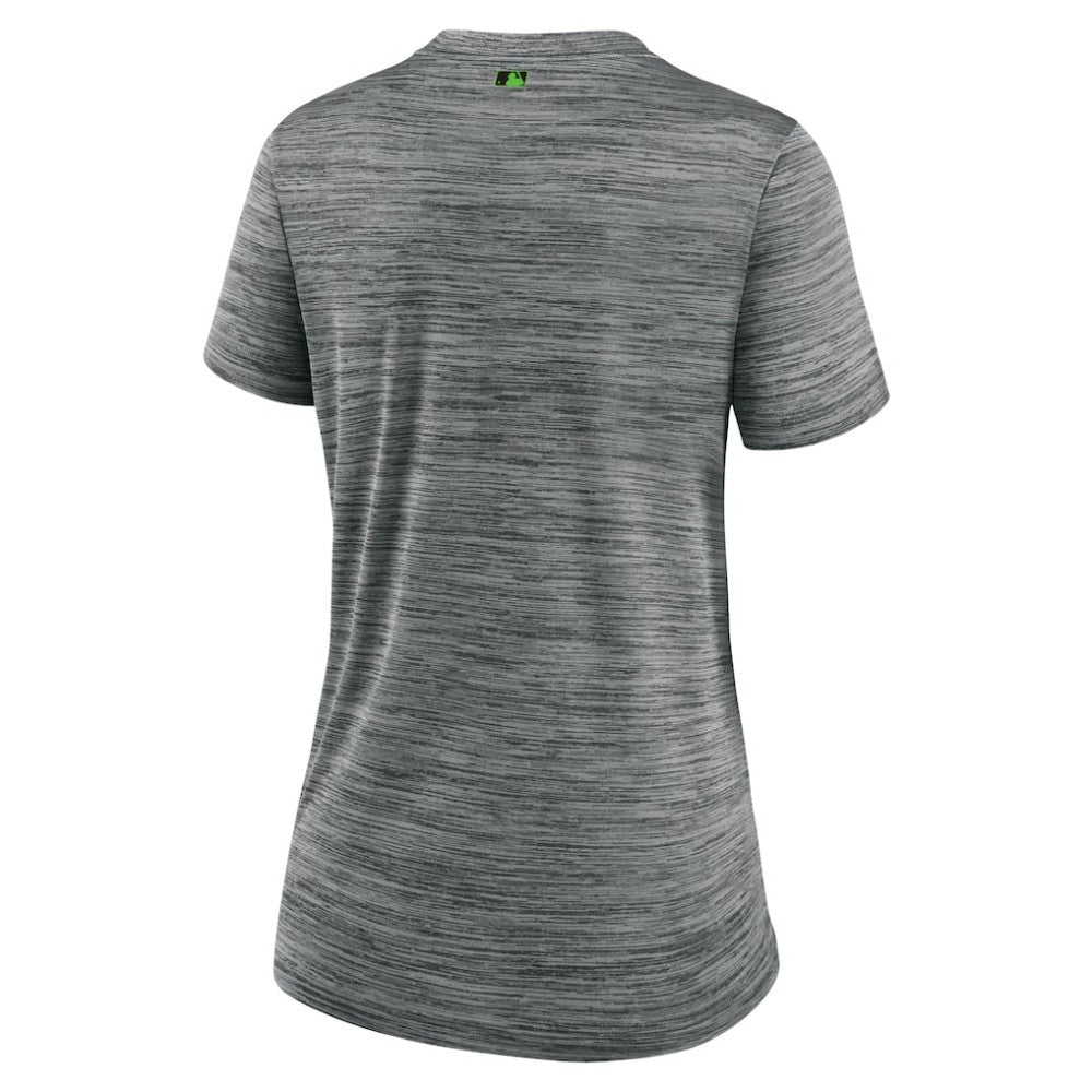 Tampa Bay Rays Nike Women's 2024 City Connect Authentic Collection Velocity Performance T-Shirt - Charcoal - Nike Sale