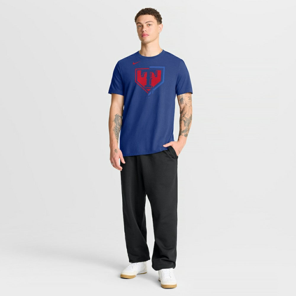 Texas Rangers Nike Icon T-Shirt - Royal - Nike on Sale