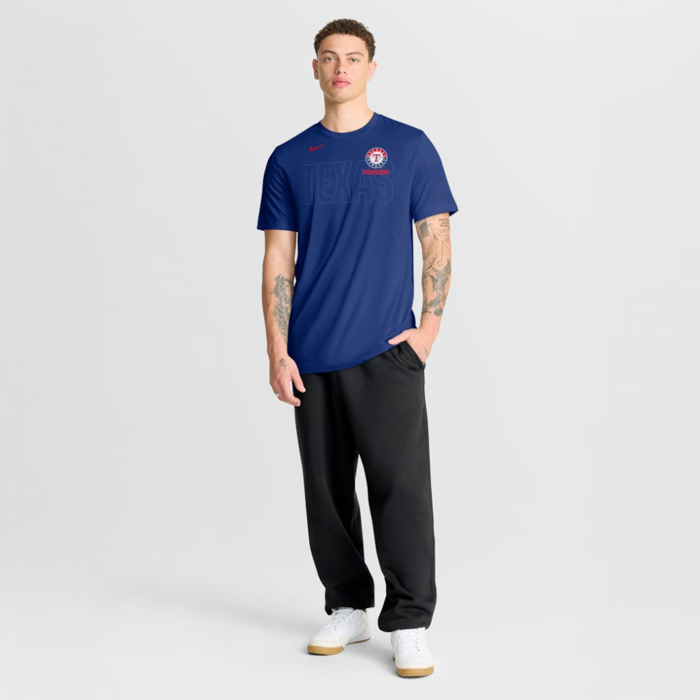 Texas Rangers Nike Knockout Team Legend Dri-FIT T-Shirt - Royal - Nike Sale