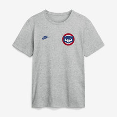 Chicago Cubs Nike Cooperstown 2-Hit T-Shirt - Heather Gray - Nike Lifestyle