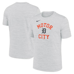 Detroit Tigers Nike Velocity Team Phrase Dri-FIT T-Shirt - Ash - Nike on Sale