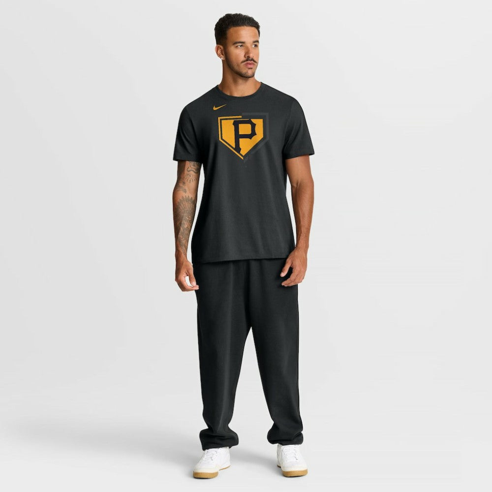 Pittsburgh Pirates Nike Icon T-Shirt - Black - Nike Online