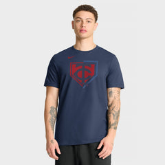 Minnesota Twins Nike Icon T-Shirt - Navy - Nike on Sale
