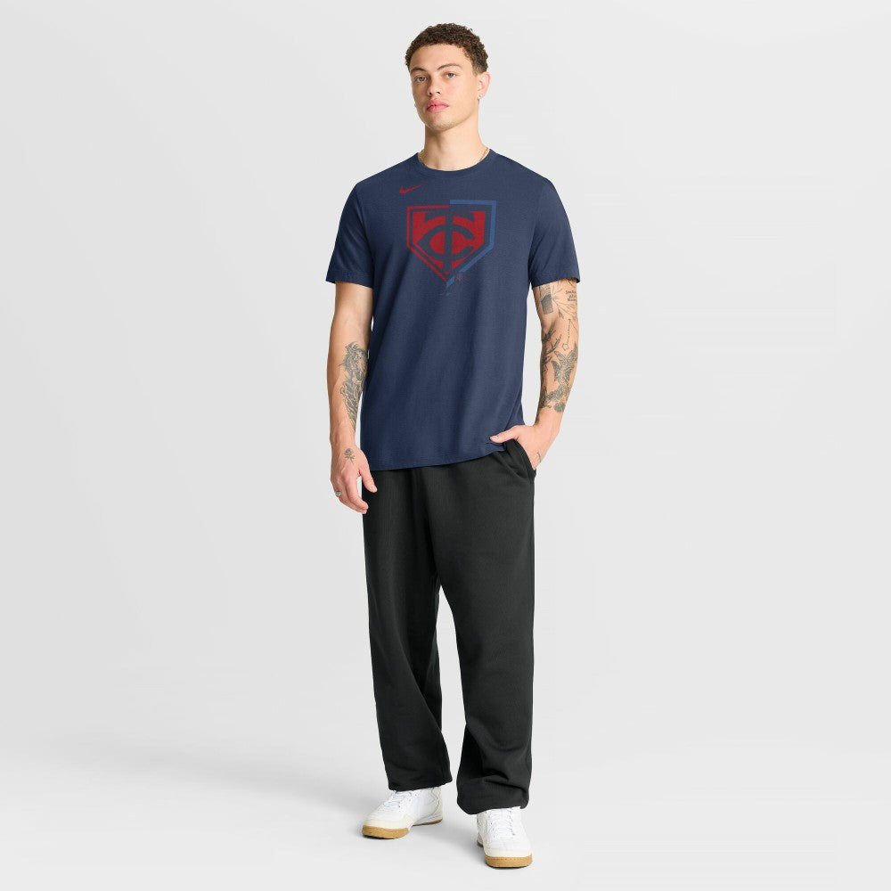 Minnesota Twins Nike Icon T-Shirt - Navy - Nike on Sale