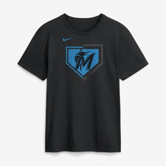 Miami Marlins Nike Icon T-Shirt - Black - Nike Sale