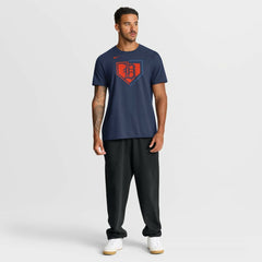 Detroit Tigers Nike Icon T-Shirt - Navy - Nike Online