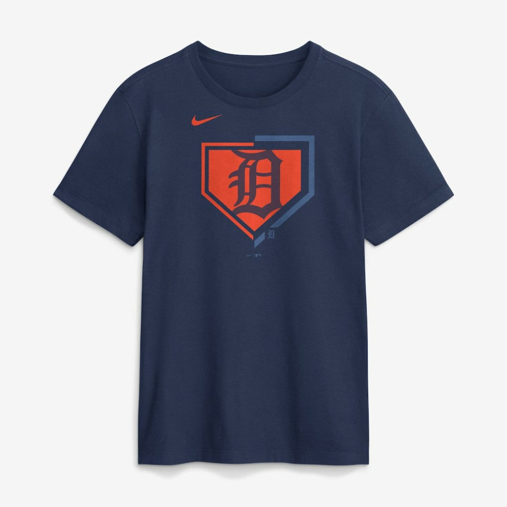 Detroit Tigers Nike Icon T-Shirt - Navy - Nike Online