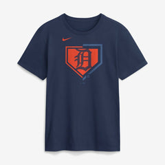 Detroit Tigers Nike Icon T-Shirt - Navy - Nike Online