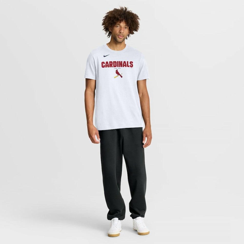 St. Louis Cardinals Nike Bold Team Name T-Shirt - White - Nike on Sale