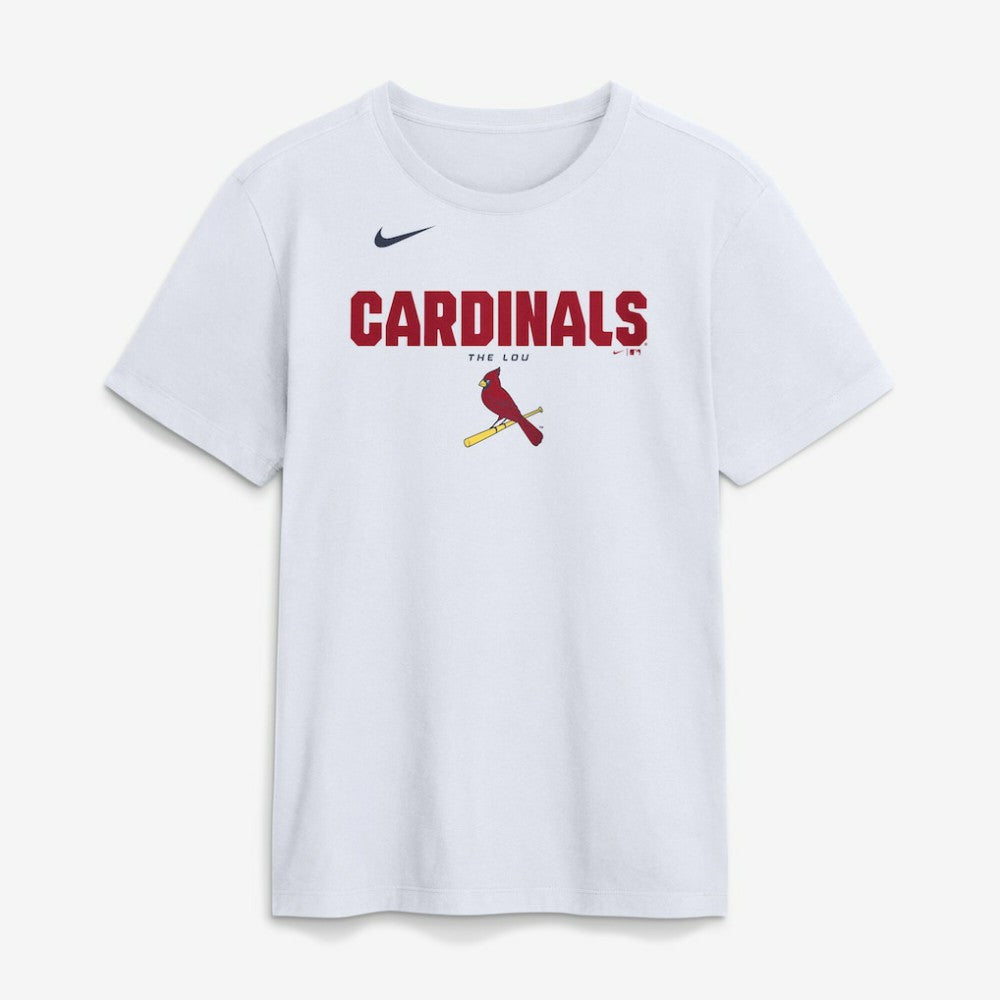 St. Louis Cardinals Nike Bold Team Name T-Shirt - White - Nike on Sale