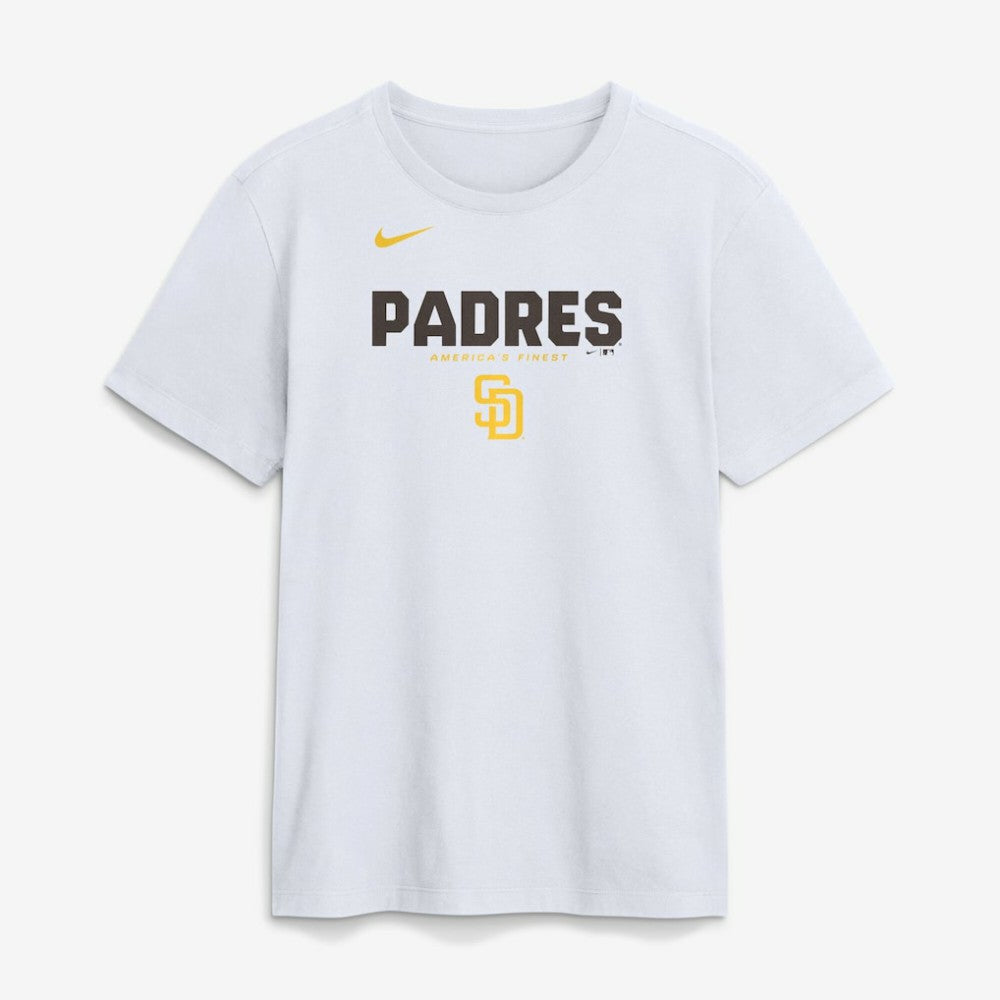 San Diego Padres Nike Bold Team Name T-Shirt - White - Nike Online