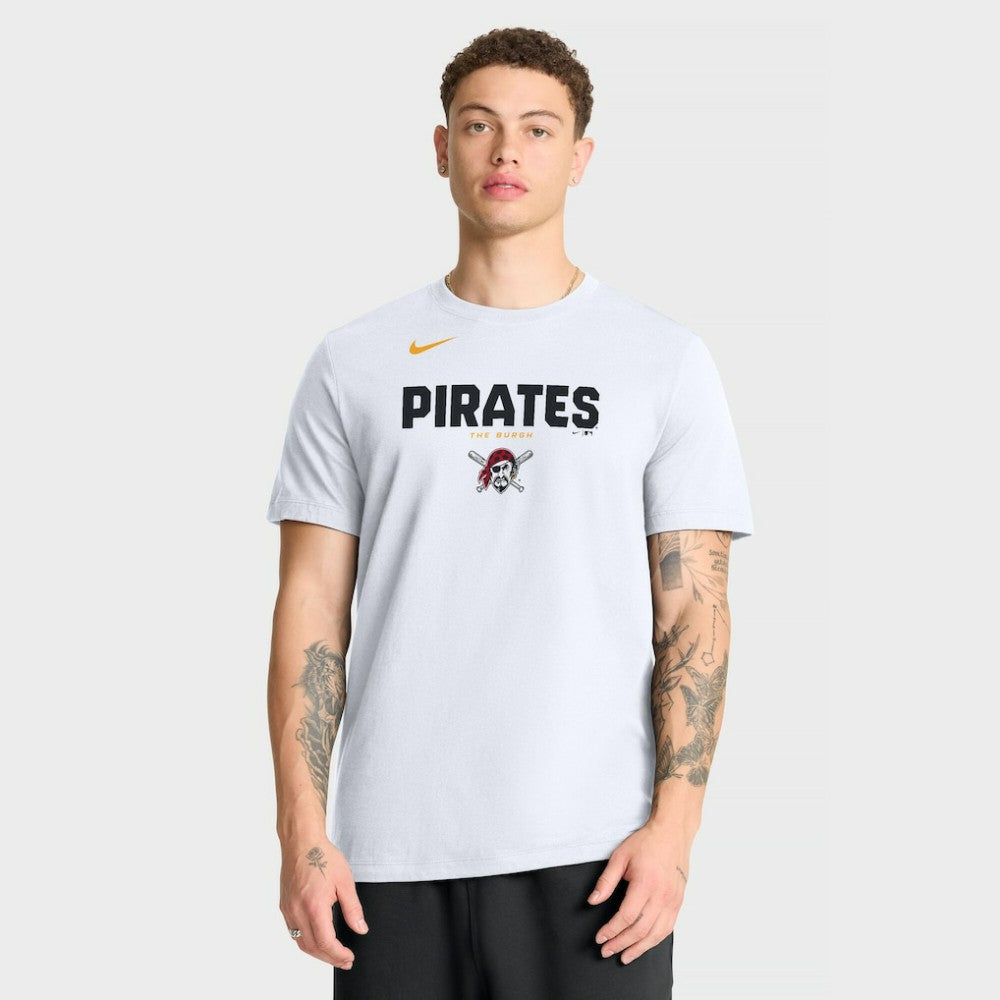 Pittsburgh Pirates Nike Bold Team Name T-Shirt - White - Nike Online