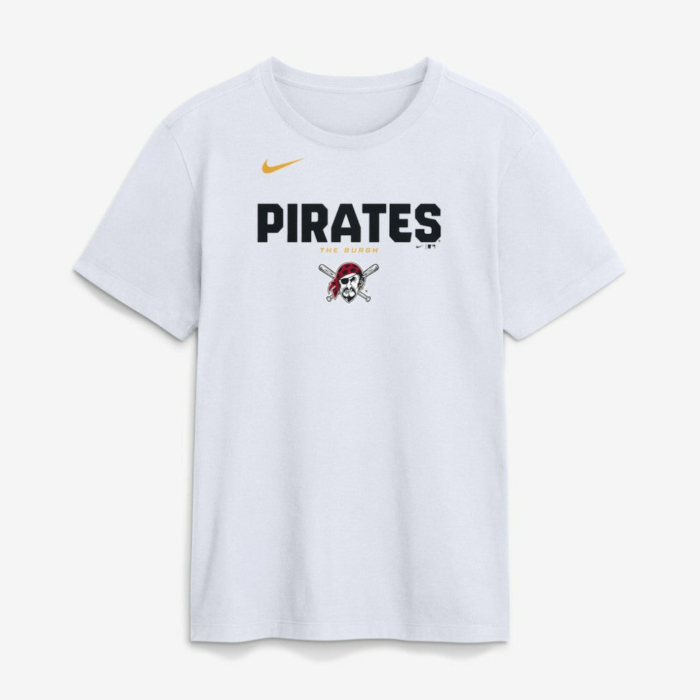 Pittsburgh Pirates Nike Bold Team Name T-Shirt - White - Nike Online