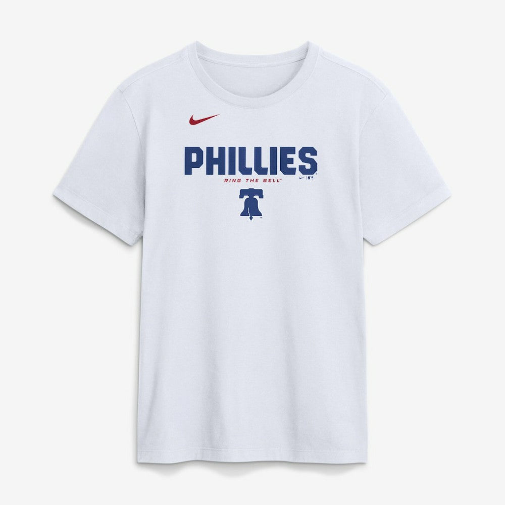 Philadelphia Phillies Nike Bold Team Name T-Shirt - White - Nike on Sale