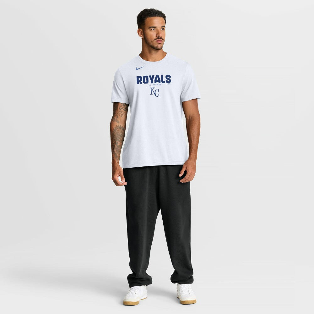 Kansas City Royals Nike Bold Team Name T-Shirt - White - Nike Online
