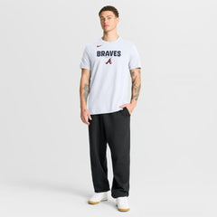 Atlanta Braves Nike Bold Team Name T-Shirt - White - Nike Sale