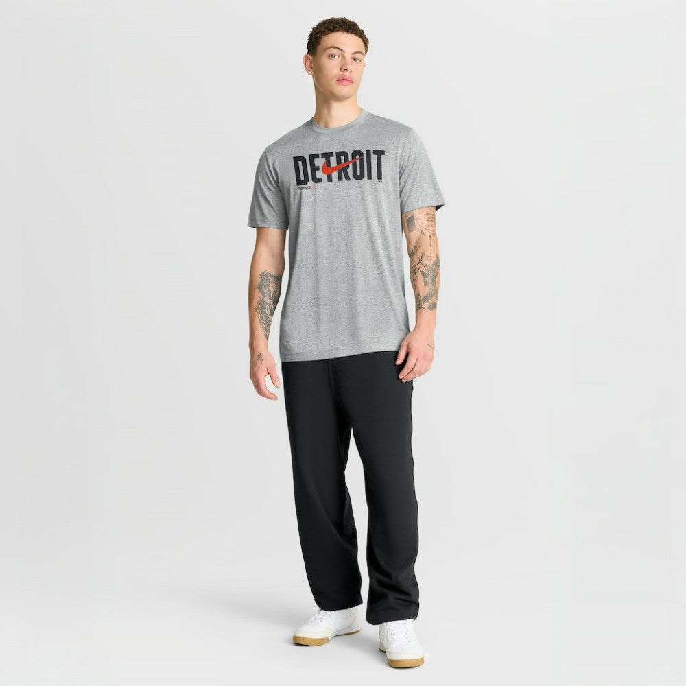 Detroit Tigers Nike Swoosh Legend Dri-FIT T-Shirt - Heather Gray - Nike Discount