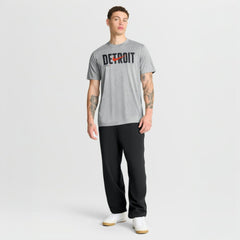 Detroit Tigers Nike Swoosh Legend Dri-FIT T-Shirt - Heather Gray - Nike Discount