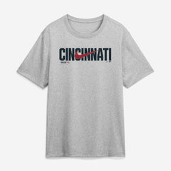 Cincinnati Reds Nike Swoosh Legend Dri-FIT T-Shirt - Heather Gray - Nike Discount
