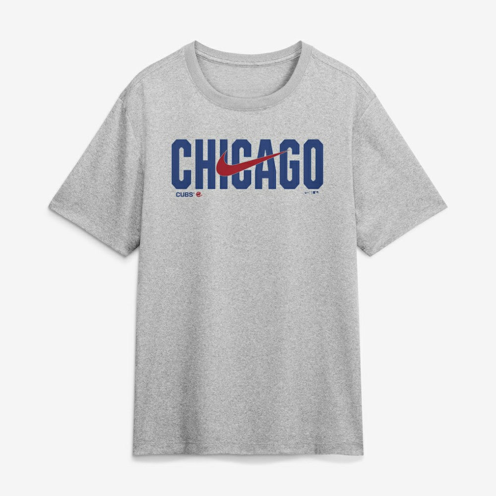 Chicago Cubs Nike Swoosh Legend Dri-FIT T-Shirt - Heather Gray - Nike on Sale