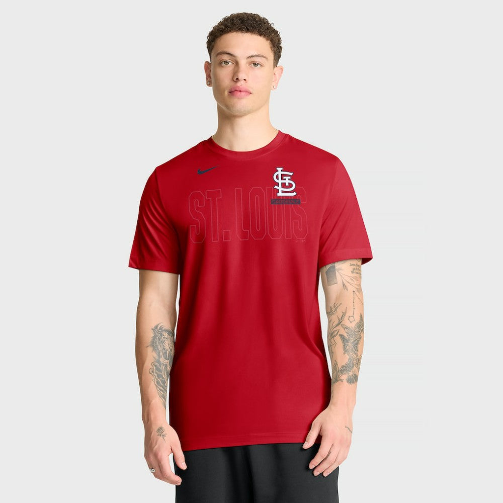 St. Louis Cardinals Nike Knockout Team Legend Dri-FIT T-Shirt - Red - Nike Online