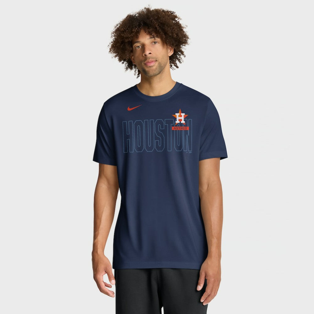 Houston Astros Nike Knockout Team Legend Dri-FIT T-Shirt - Navy - Nike Lifestyle