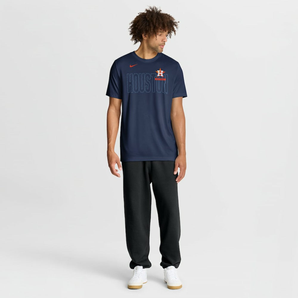 Houston Astros Nike Knockout Team Legend Dri-FIT T-Shirt - Navy - Nike Lifestyle
