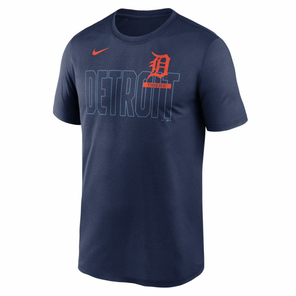 Detroit Tigers Nike Knockout Team Legend Dri-FIT T-Shirt - Navy - Nike Sale