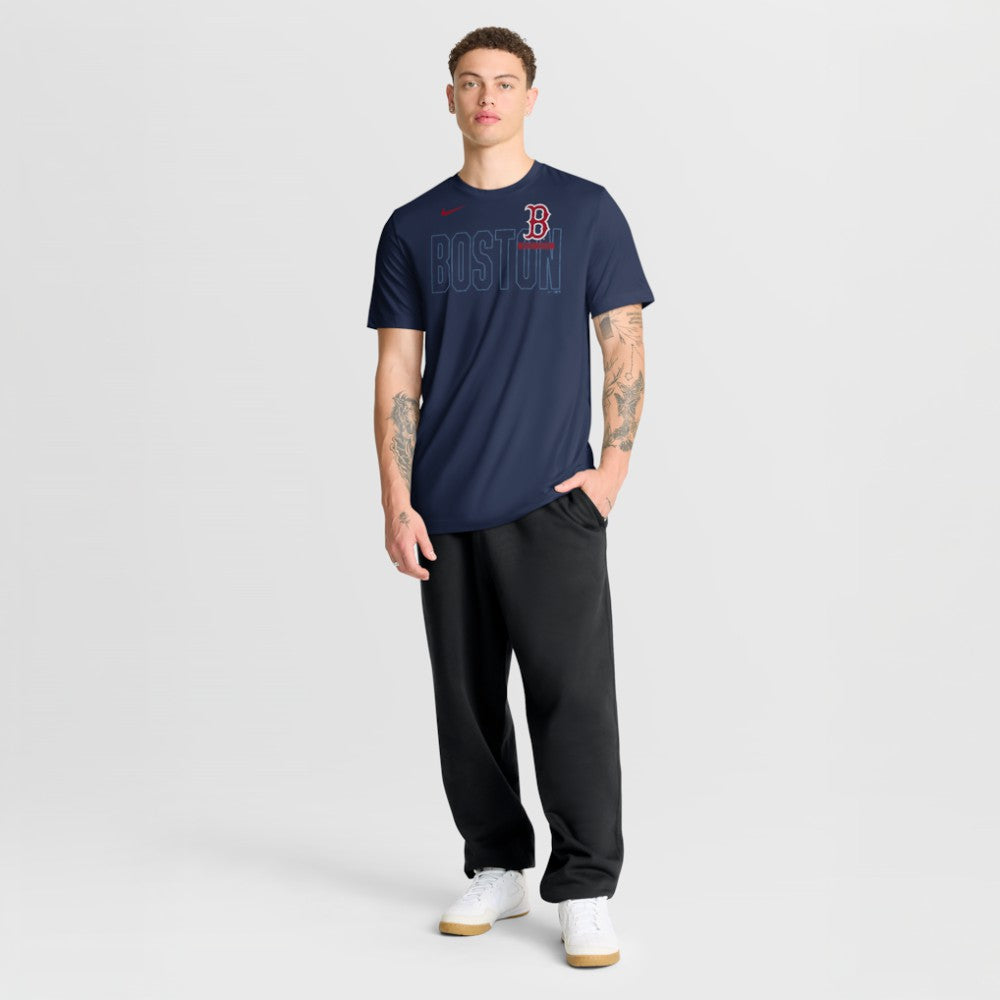 Boston Red Sox Nike Knockout Team Legend Dri-FIT T-Shirt - Navy - Nike Sale