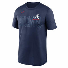 Atlanta Braves Nike Knockout Team Legend Dri-FIT T-Shirt - Navy - Nike Discount