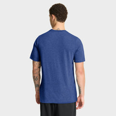 Los Angeles Dodgers Nike Stacked Tri-Blend T-Shirt - Heather Royal - Nike Sale