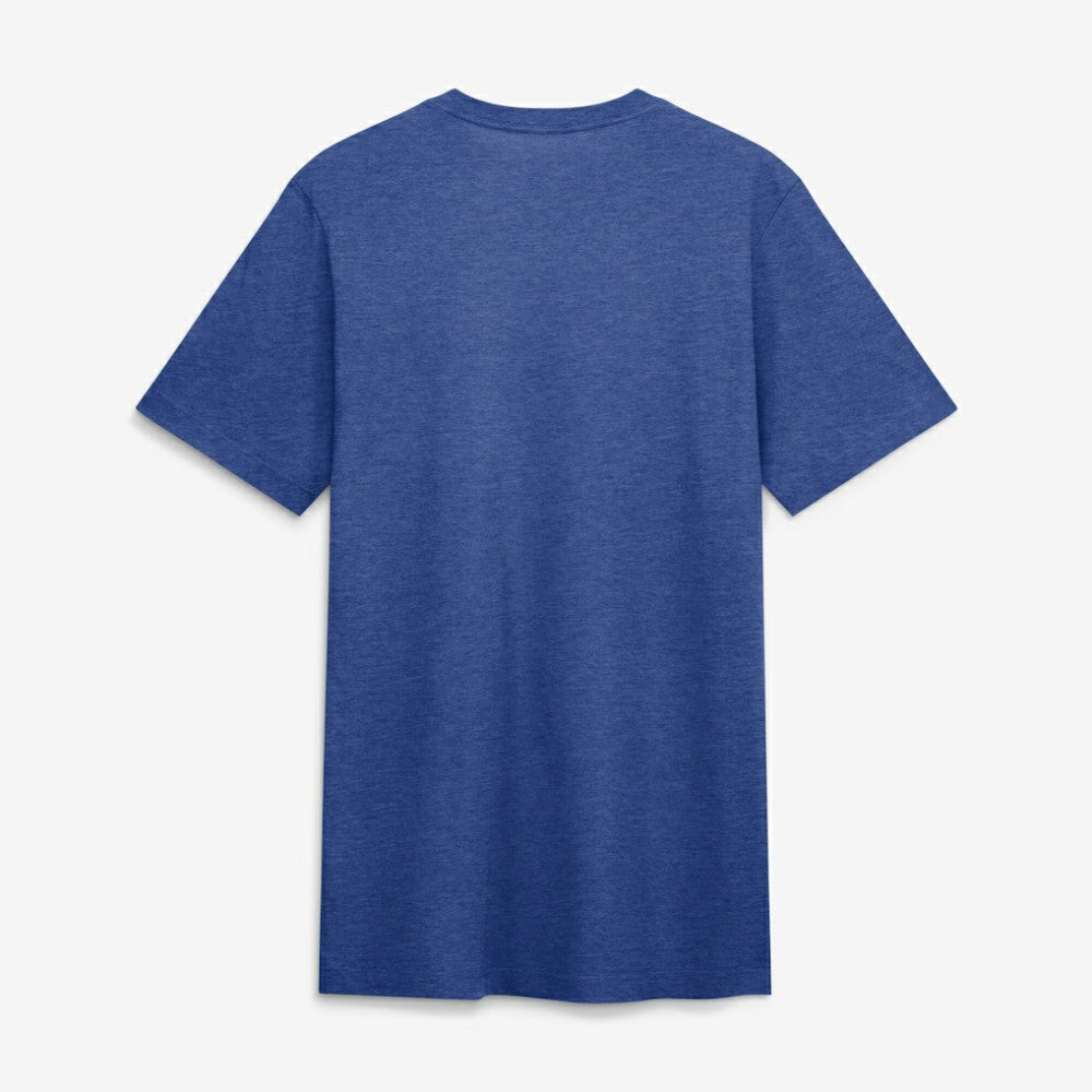 Los Angeles Dodgers Nike Stacked Tri-Blend T-Shirt - Heather Royal - Nike Sale