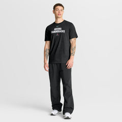Arizona Diamondbacks Nike Stacked Tri-Blend T-Shirt - Heather Black - Nike Sale