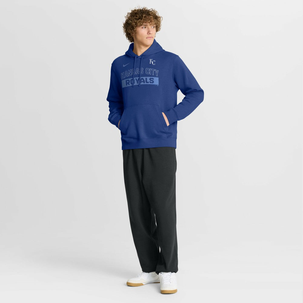 Kansas City Royals Nike Primetime Club Hoodie - Royal - Nike Discount