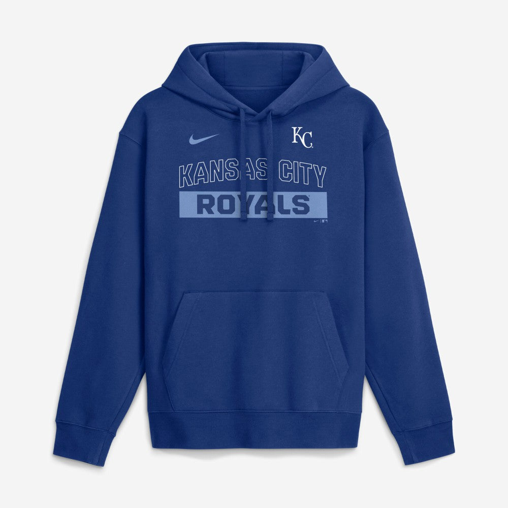 Kansas City Royals Nike Primetime Club Hoodie - Royal - Nike Discount