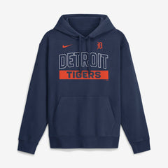 Detroit Tigers Nike Primetime Club Hoodie - Navy - Nike Lifestyle