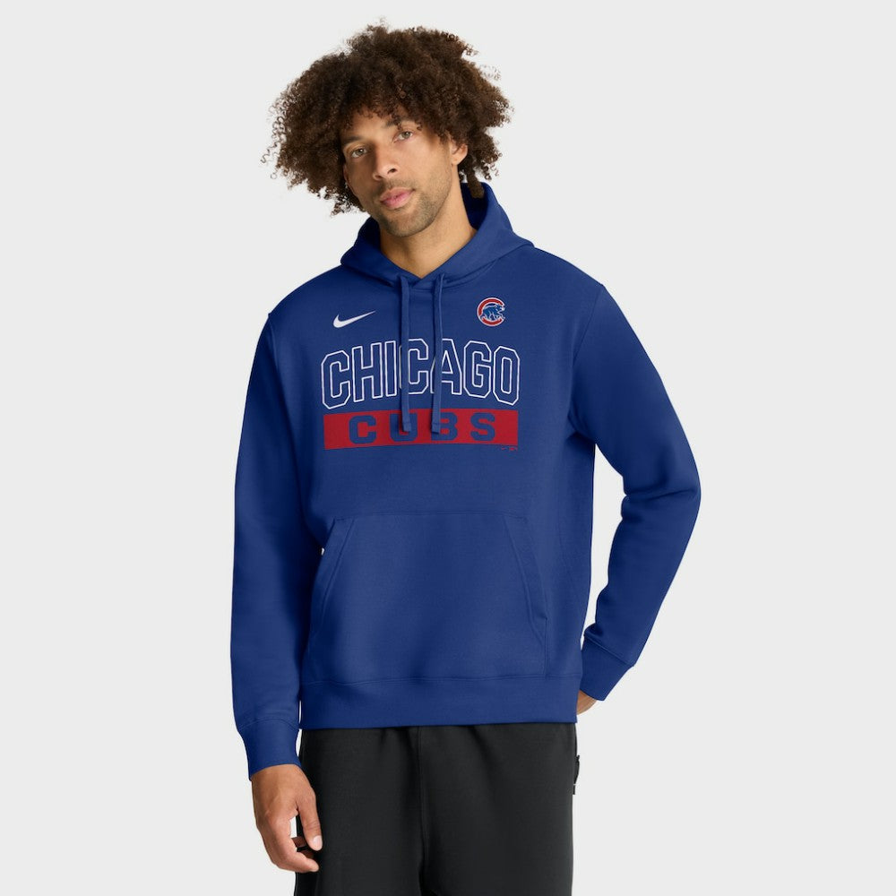 Chicago Cubs Nike Primetime Club Hoodie - Royal - Nike Discount