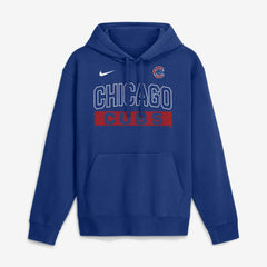 Chicago Cubs Nike Primetime Club Hoodie - Royal - Nike Discount