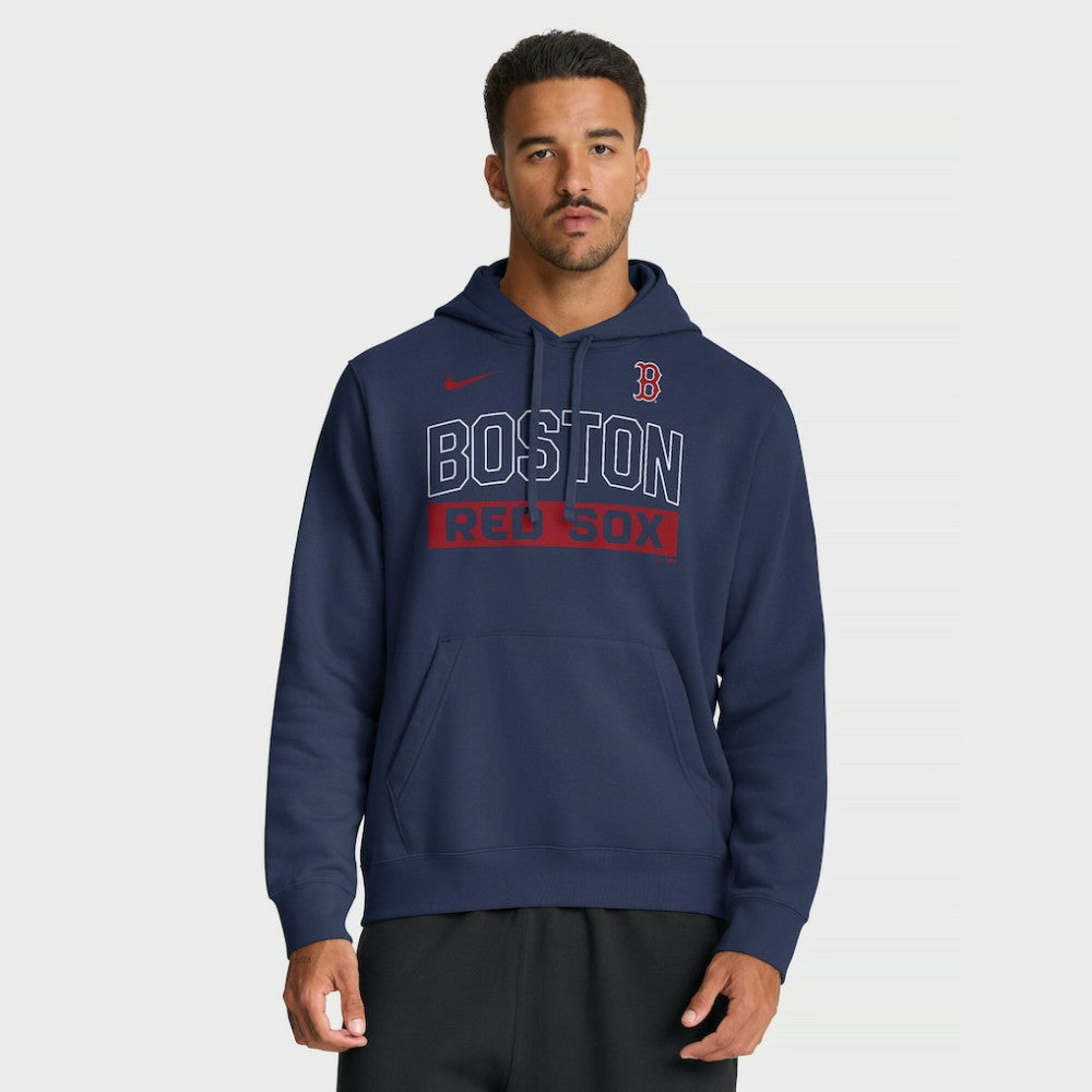 Boston Red Sox Nike Primetime Club Hoodie - Navy - Nike Discount