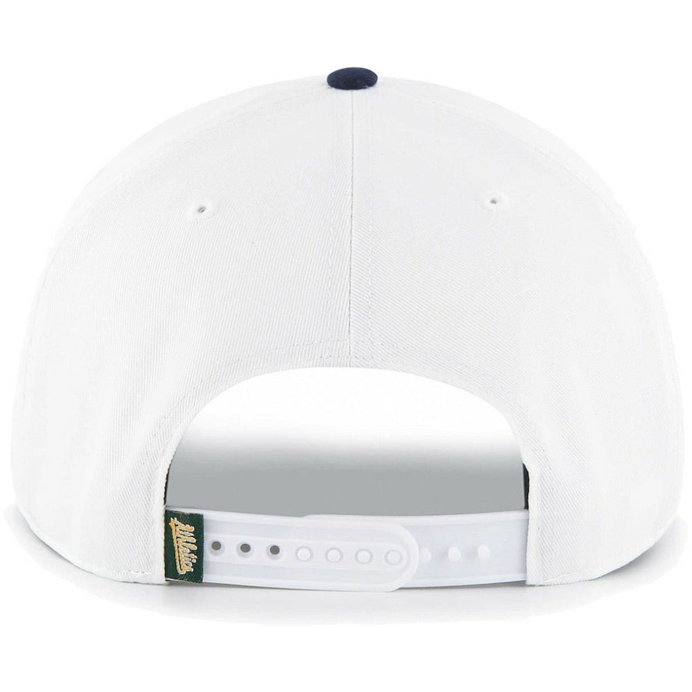 Athletics '47 Flag Script Hitch Snapback Hat - White - 47 brand Online