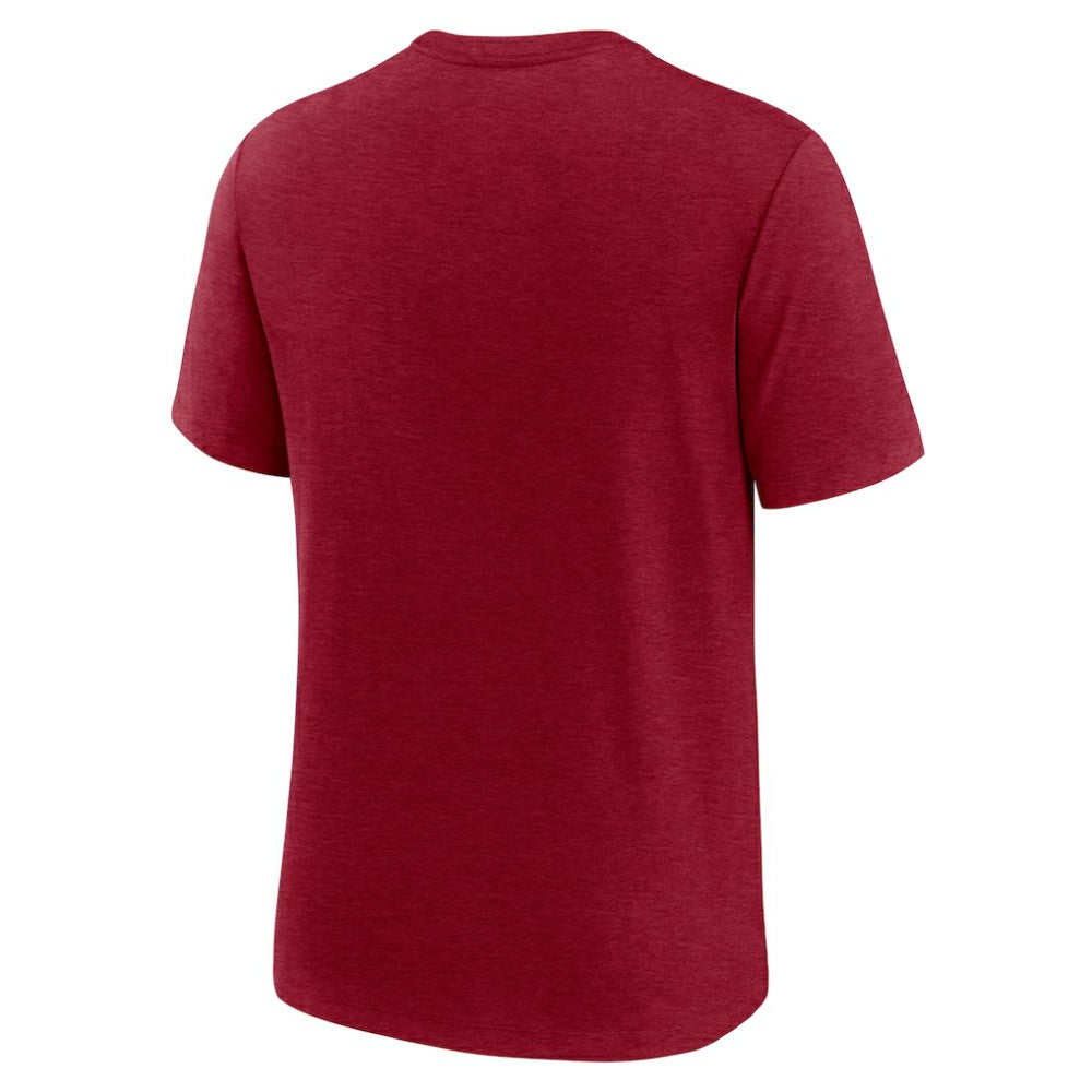 Arizona Diamondbacks Nike Tri-Blend Logo T-Shirt - Red - Nike Discount