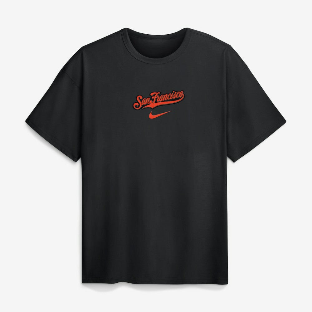 San Francisco Giants Nike City Name Max 90 T-Shirt - Black - Nike Discount